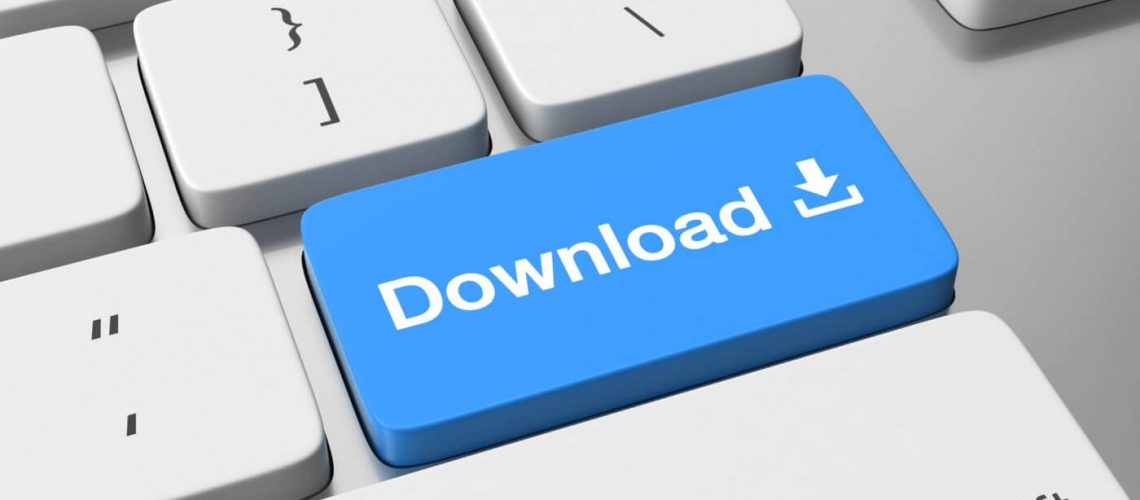 Download text written on keyboard button